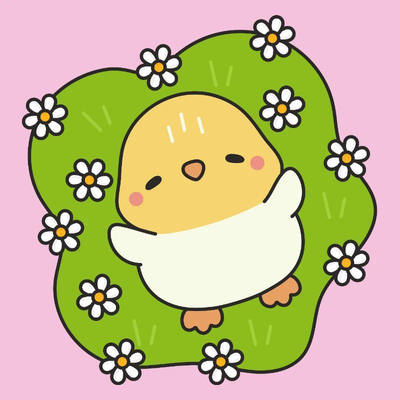 Flowering Spring Chick