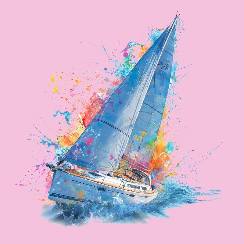 Explosion de couleurs de rêve de navigation