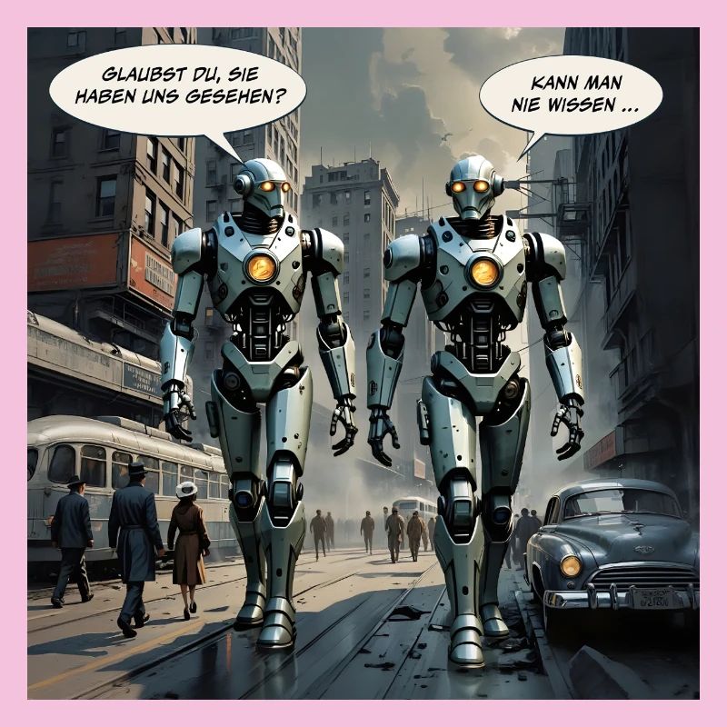 Robots – « Pensez-vous qu’ils nous ont vus ? »