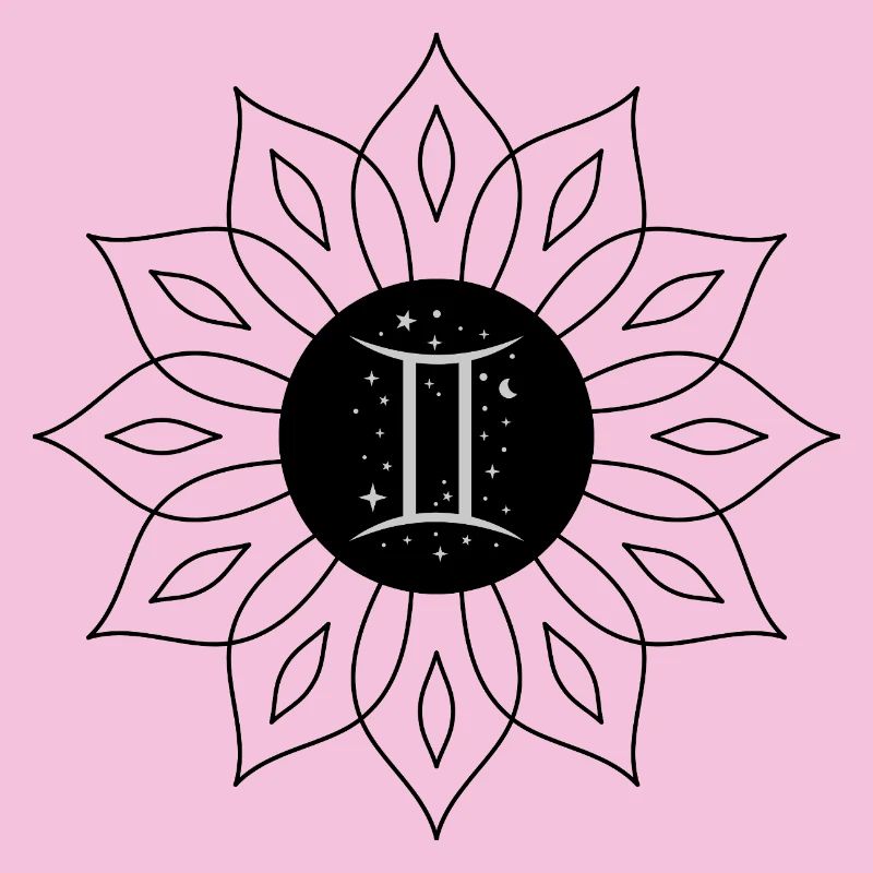 Zwillinge Kosmisch Elegant