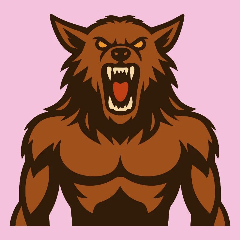 Wolfsbrüller Monstermotiv