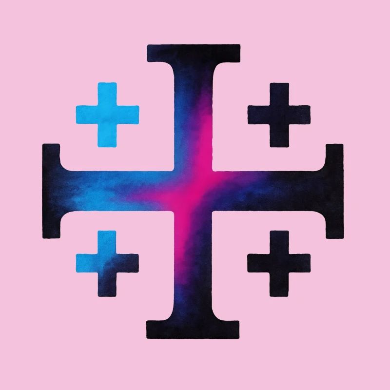 Croix du Caire (Croix de Jérusalem) – Minuit