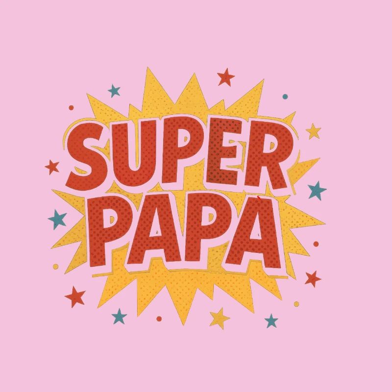 Super Dad Comic Explosion