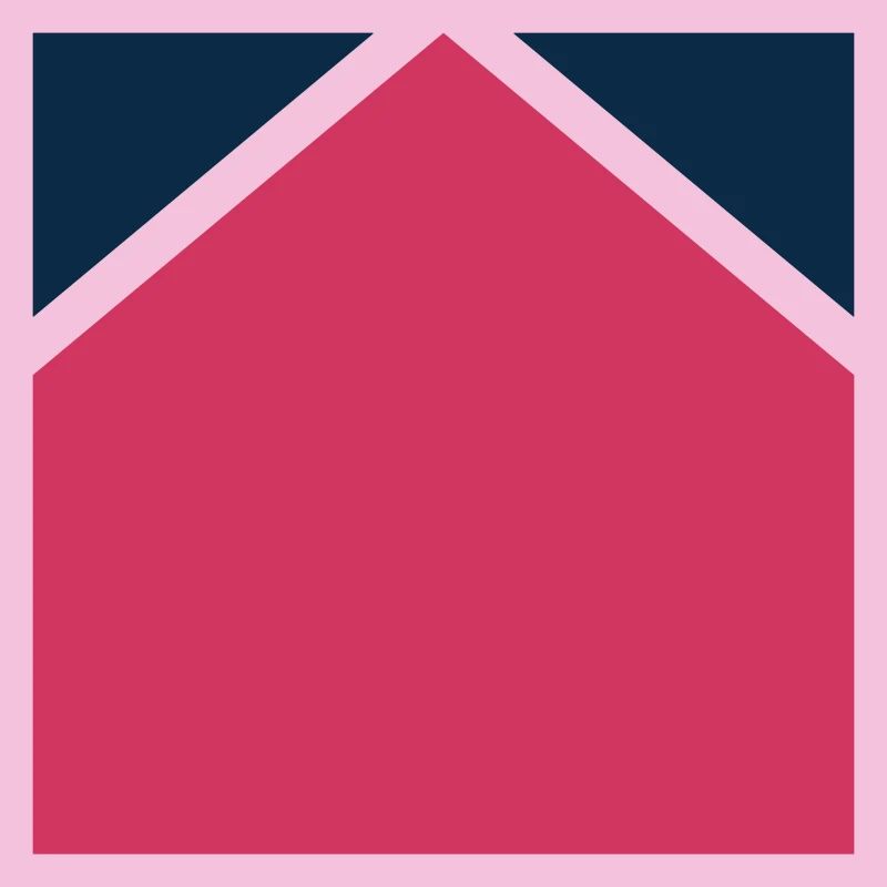 Logo Dachdecker, Maklerbüro oder Architekt