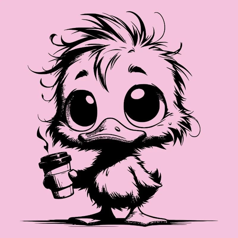 Duck in Survival Mode Caffeine Coma Mug