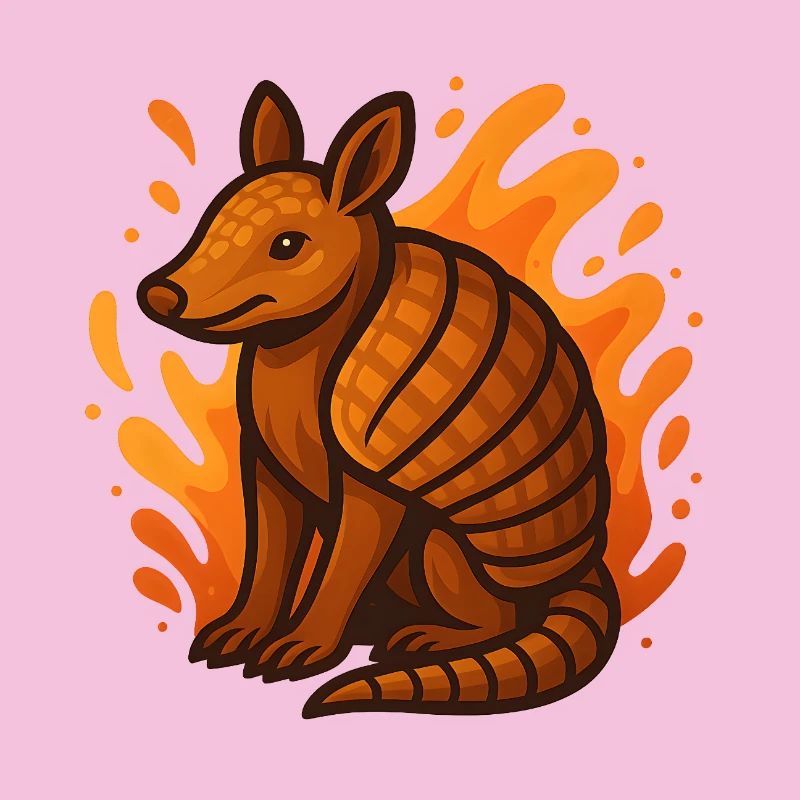 Flaming Armadillo