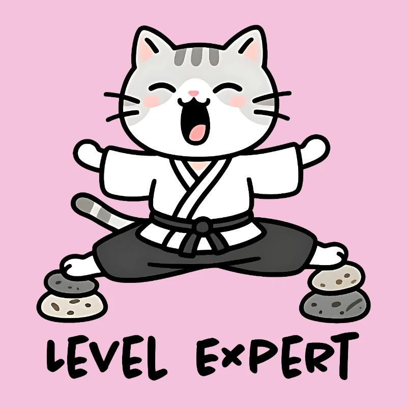 Zen-Karate-Sensei-Katze