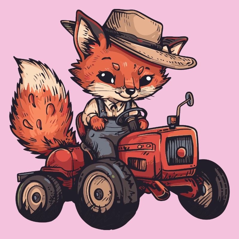 Fox Tractor Farmer