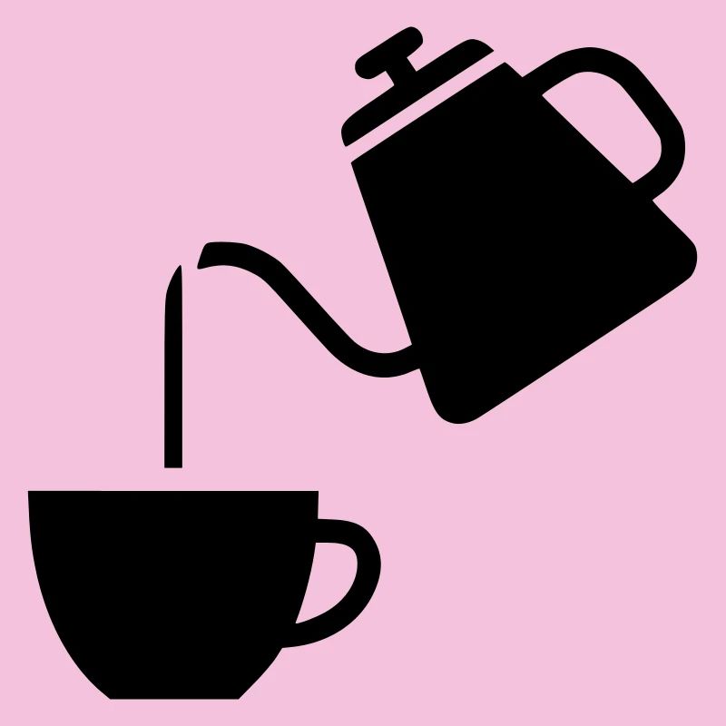 Cafetière minimaliste à verser sur