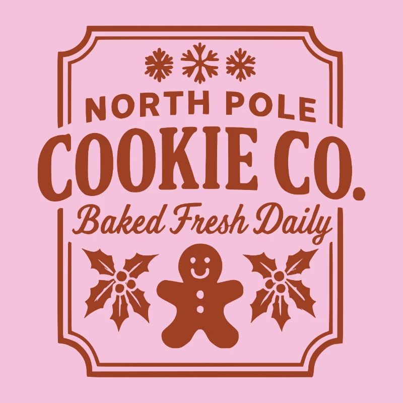 North Pole Cookie Co Cookie Logo