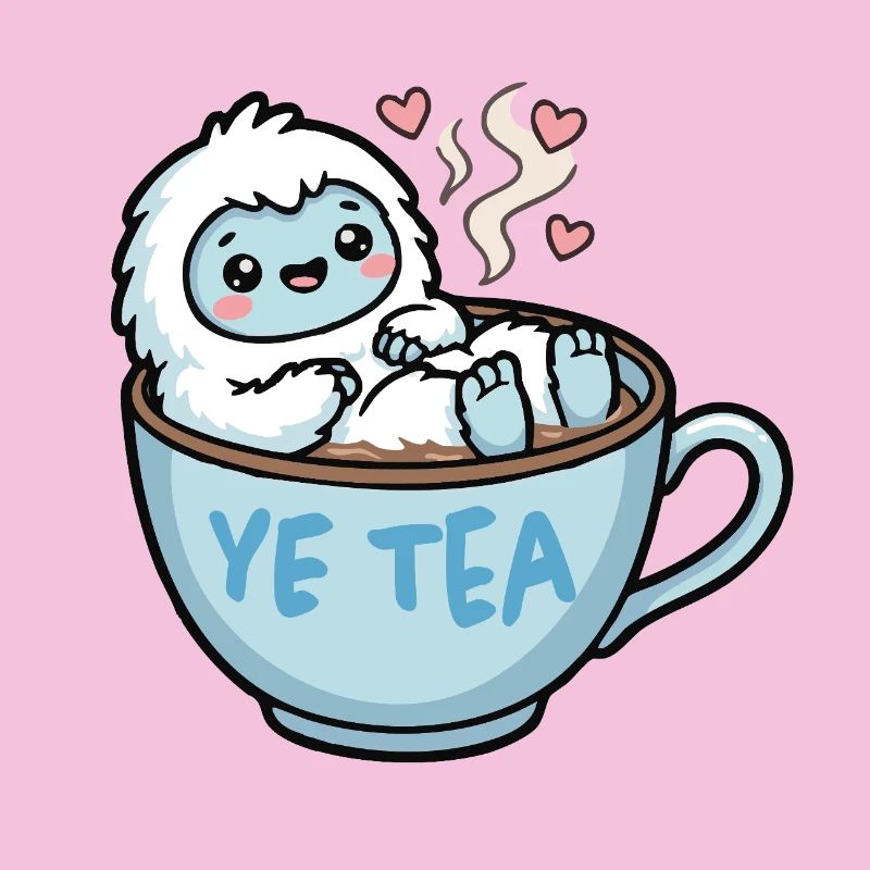 Yeti im Teebecher