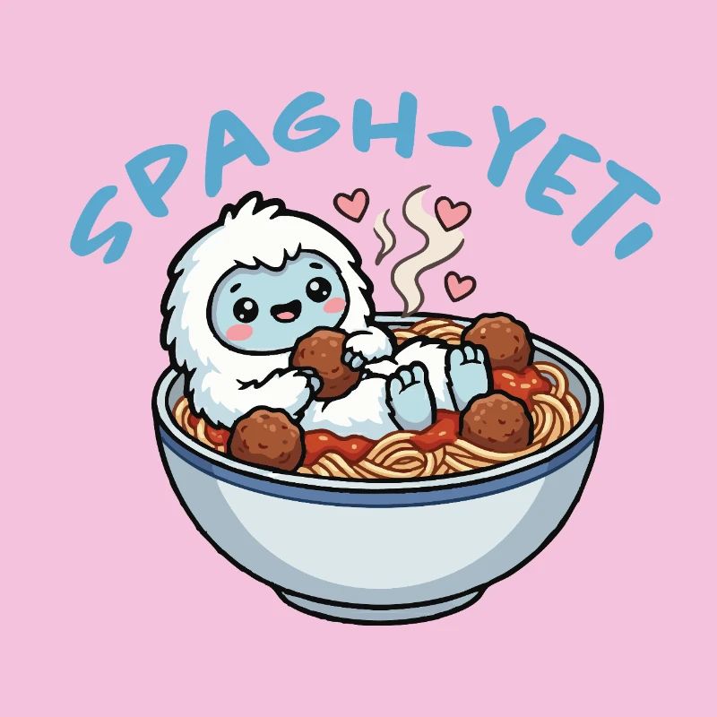 Spaghetti Yeti Kuschelfigur