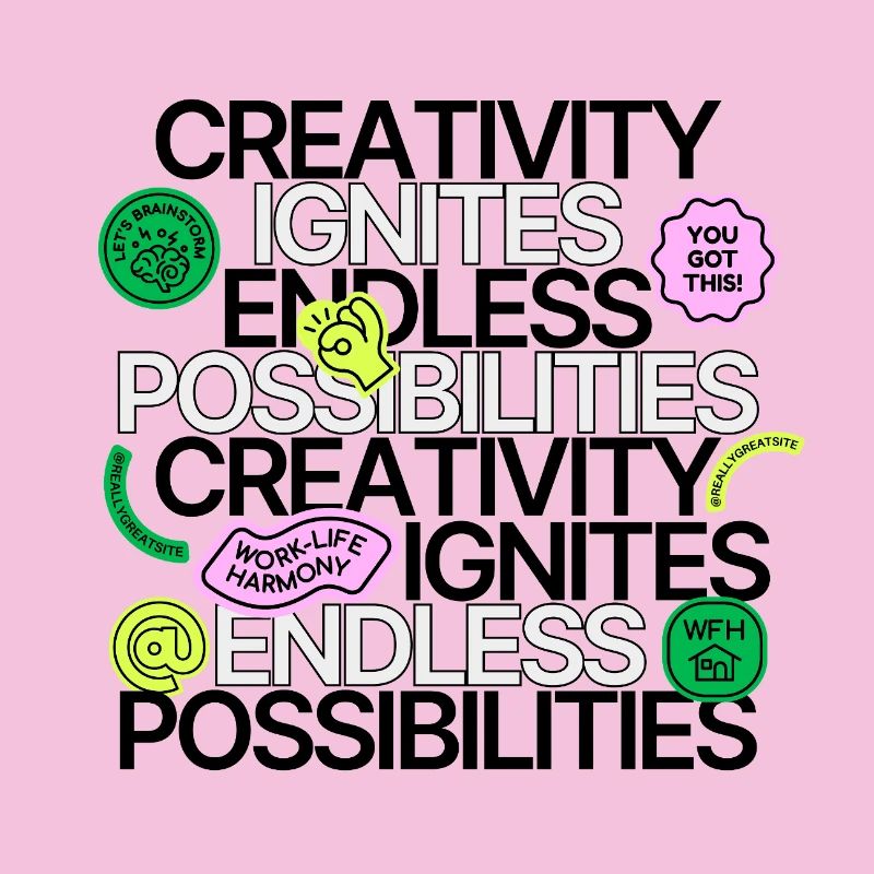 Creativity Ignites Endless Possibilities