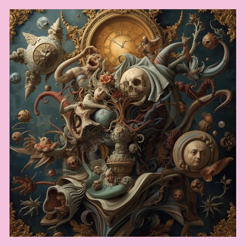 Baroque Surrealism with Dead Time