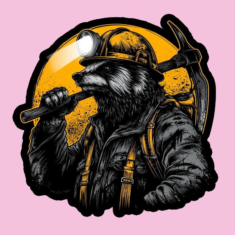 Conception du tunnel à charbon Miner Badger