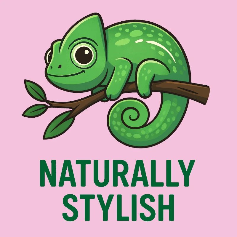 Caméléon élégant