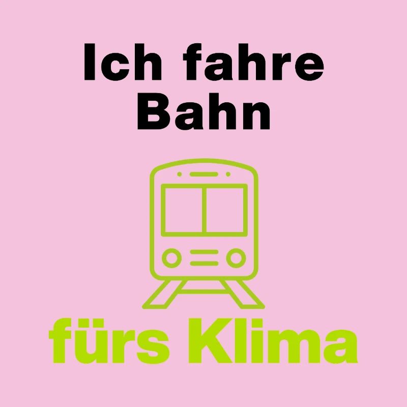 I take the train for the climate – your statement