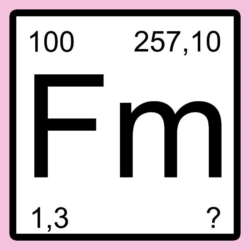 Fermium Period Table Design