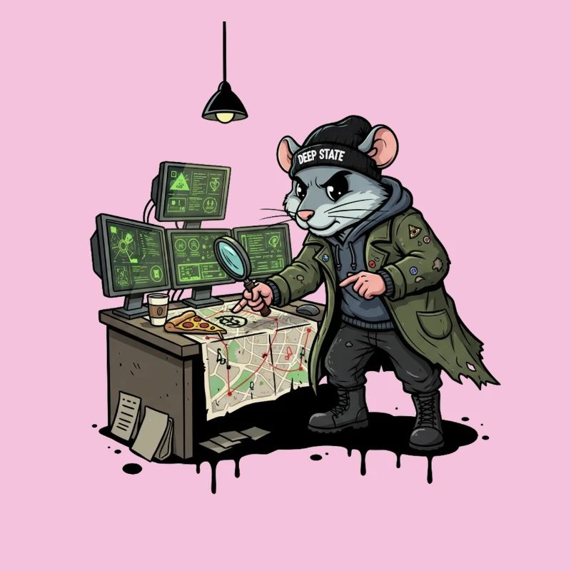 Hacker Rat Détective Deep State Tracking