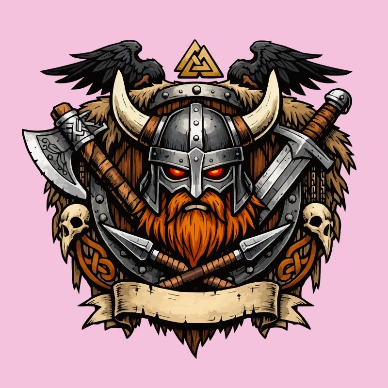 Wikinger Krieger Helm