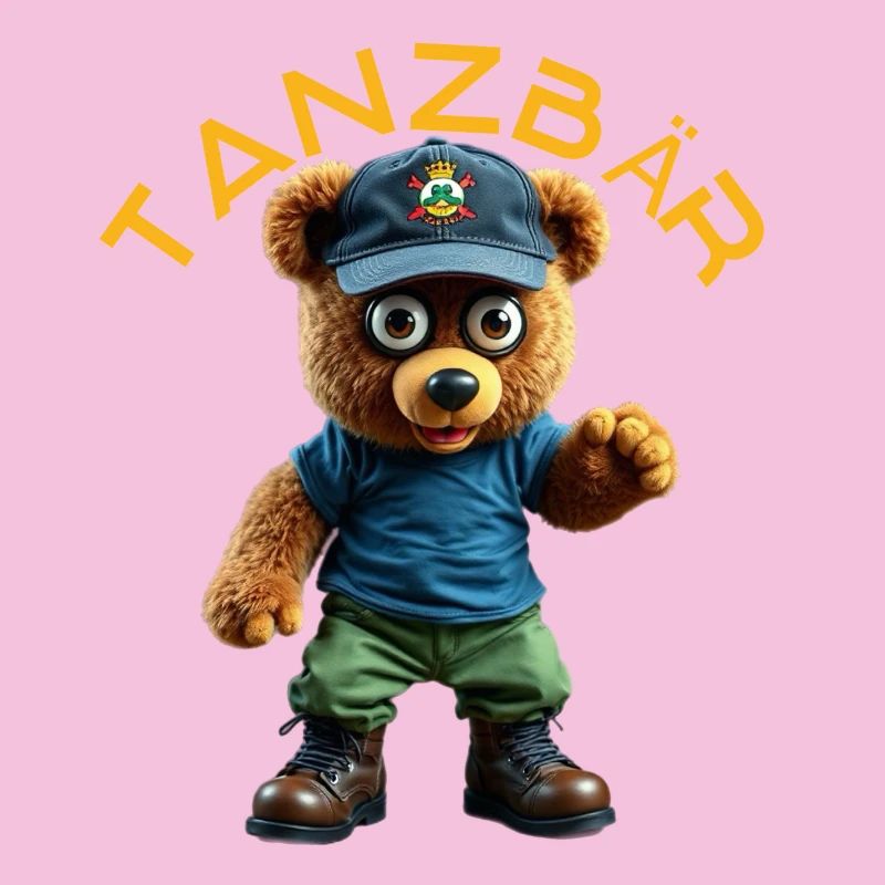 Tanzbär Maskottchen