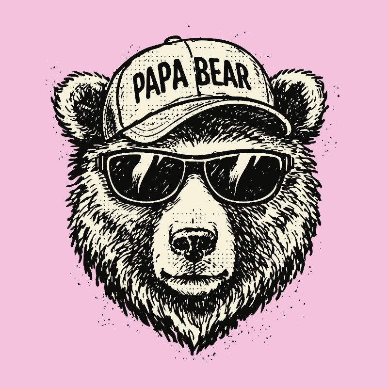 Papa bear Sonnenbrillen Cap