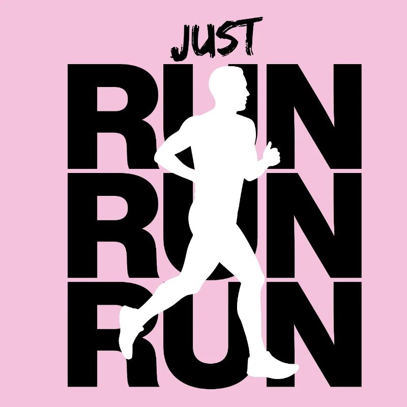 JUST RUN RUN RUN, JOGGING RUNNING RUNNING INTENT FIT
