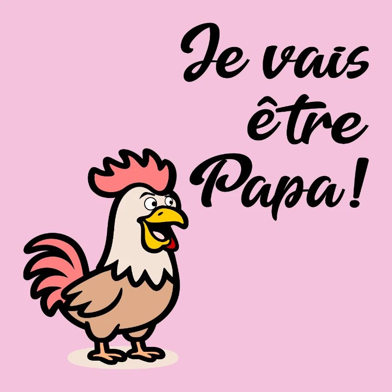 Hühner Papa Hühner