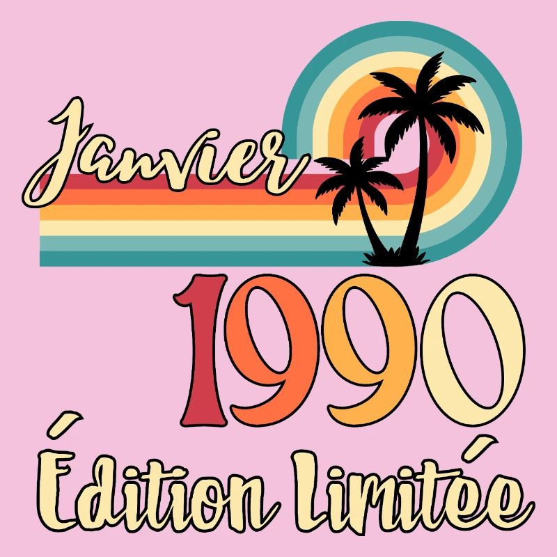 Janvier 1990 – Édition limitée rétro