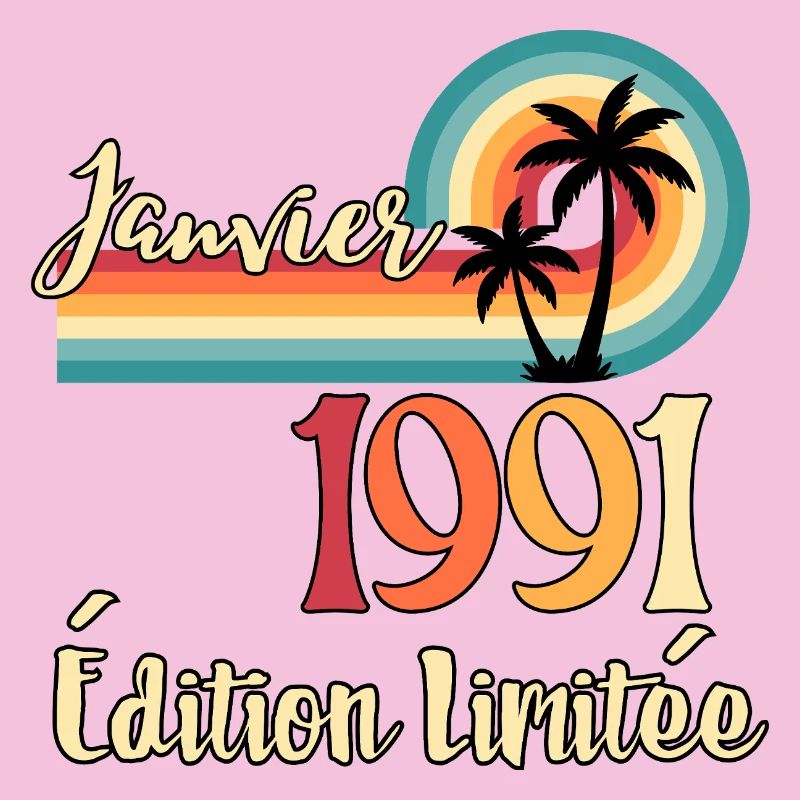 Janvier 1991 – Édition limitée rétro