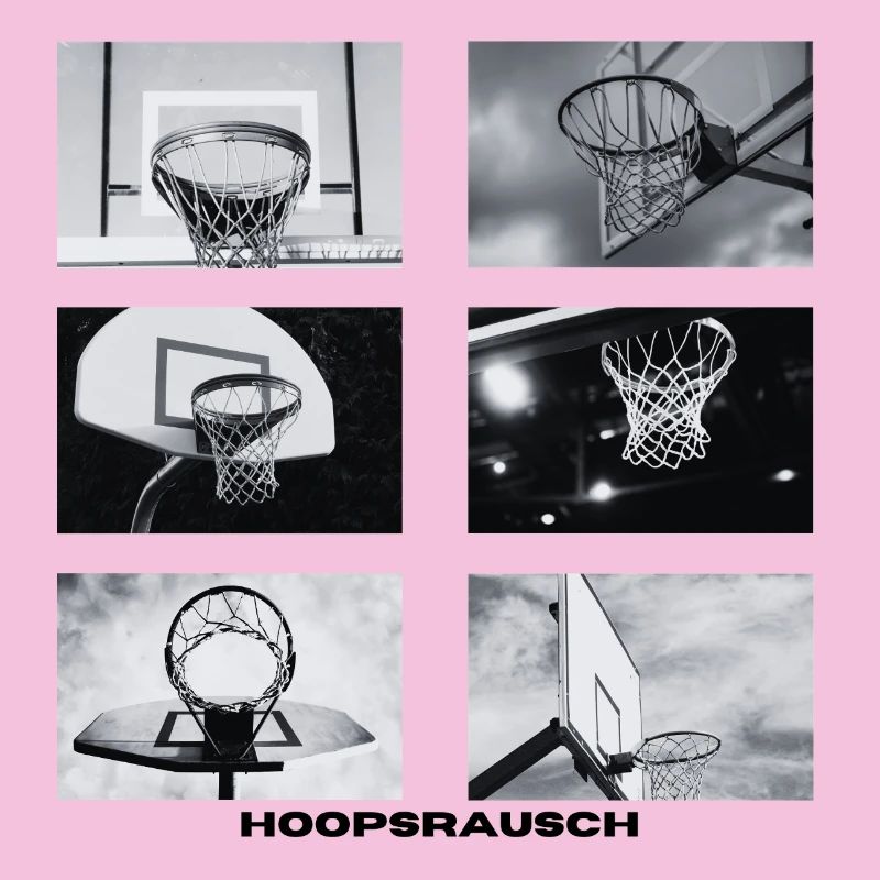 Hoopsrausch BW Collage