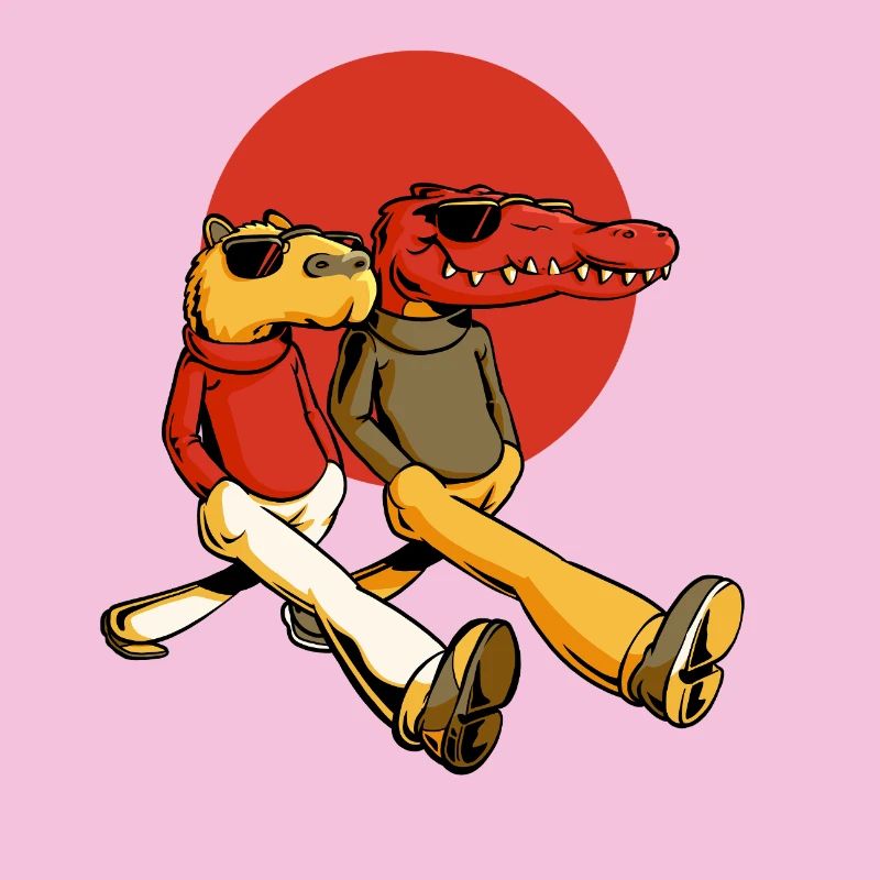 Capybara et Gator