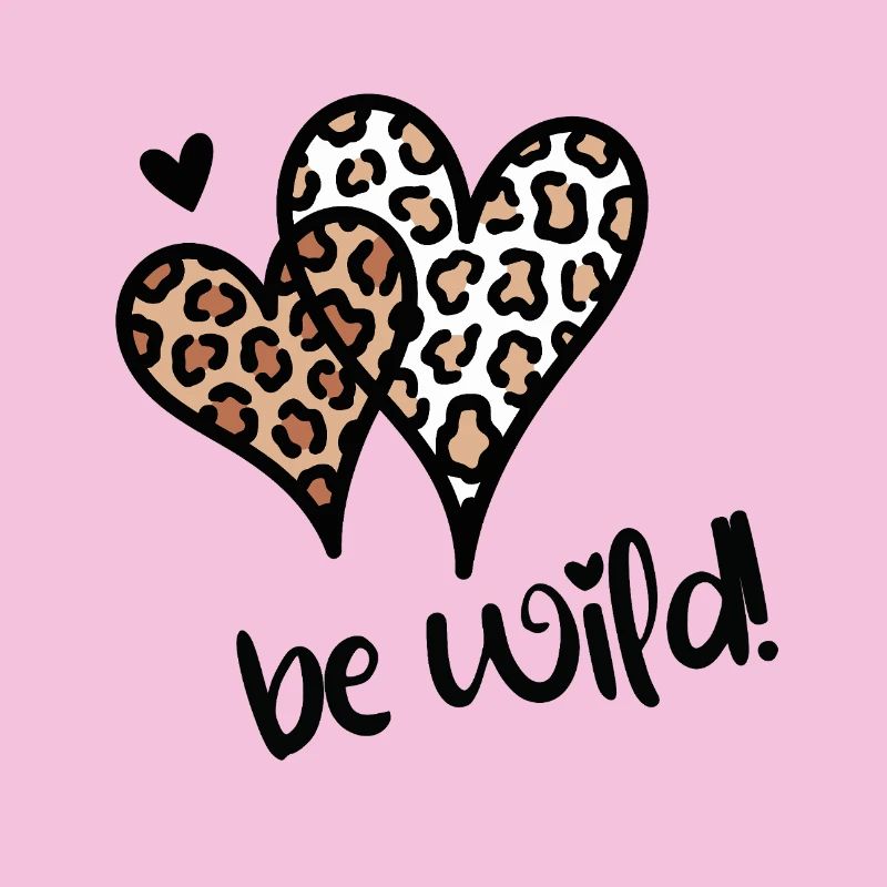 Be Wild Leopard Hearts