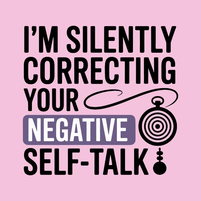 Hypnotist Silently Correcting Negative Self-Talk 
