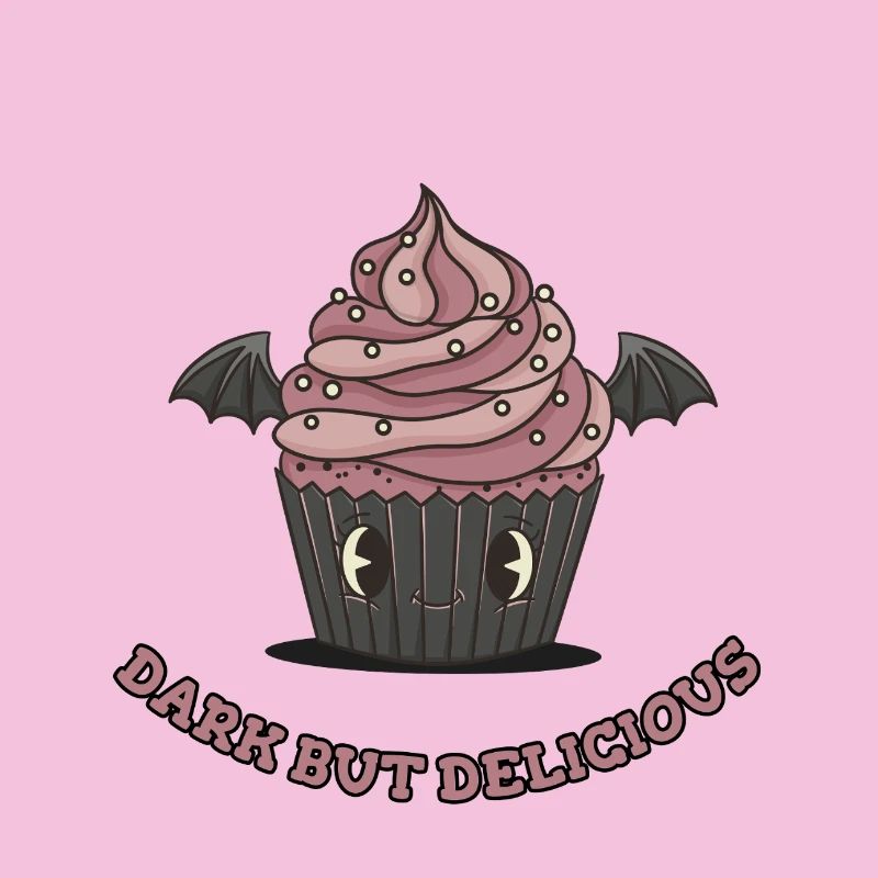 Mignon cupcake gothique