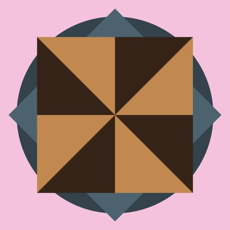 PYRAMID CORE GEOMETRY | Basic Shapes Artwork