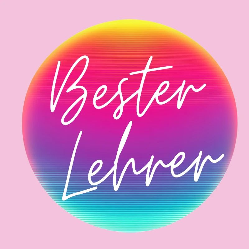 Best teachers! Neon circle customizable