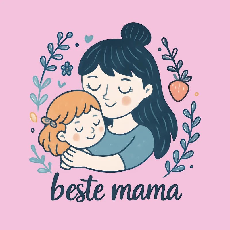 Beste Mama Umarmung