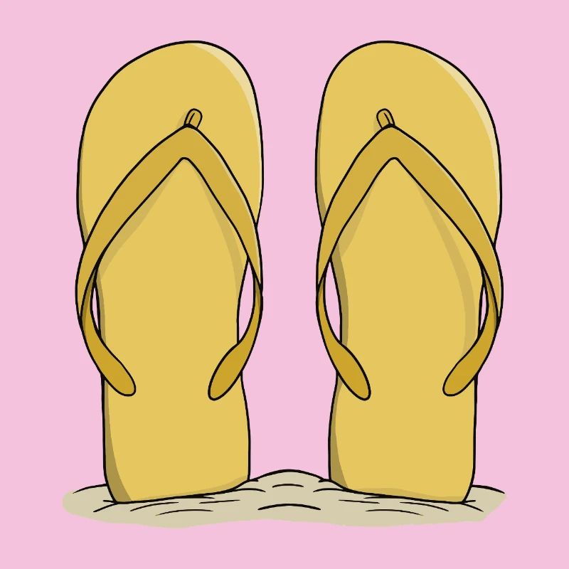Sunny Beach Flip-Flops