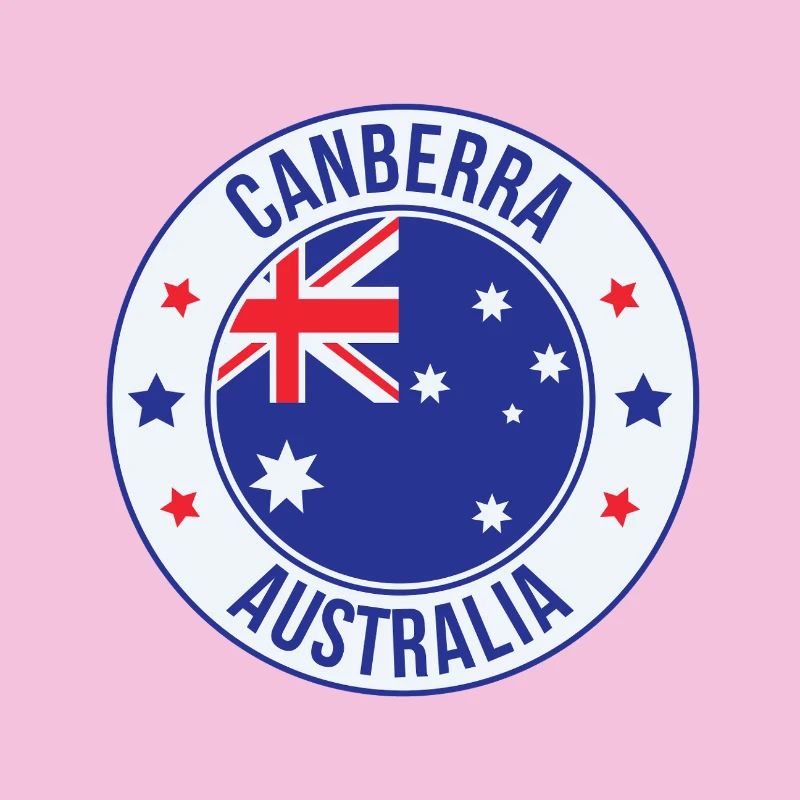 Canberra-Australien-Emblem