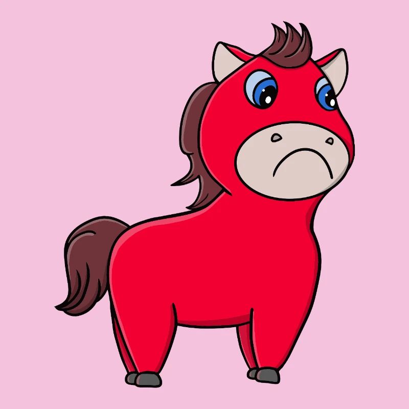 Heulendes Pferd