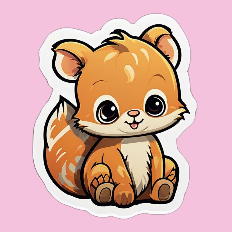 Cartoon-Eichhörnchen