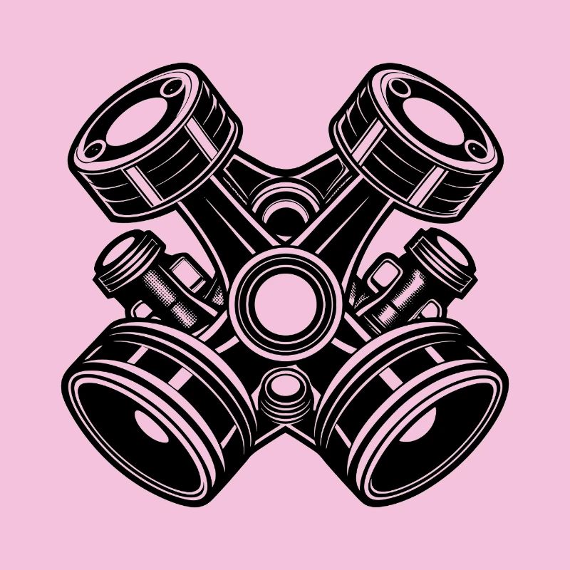 Car engine pistons
