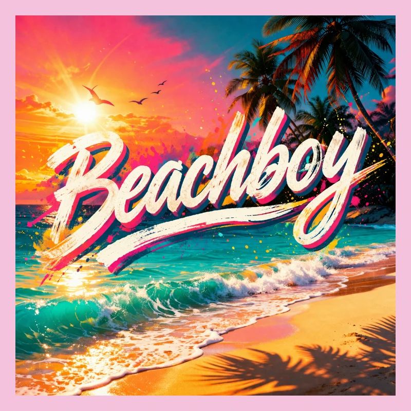Beachboy Neon Sunset