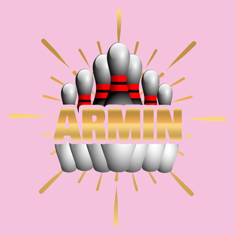 Armin as bowling champion