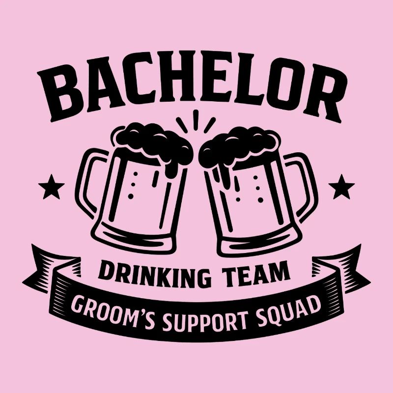 Bachelor Drinking Team - JGA Groom Support Squad