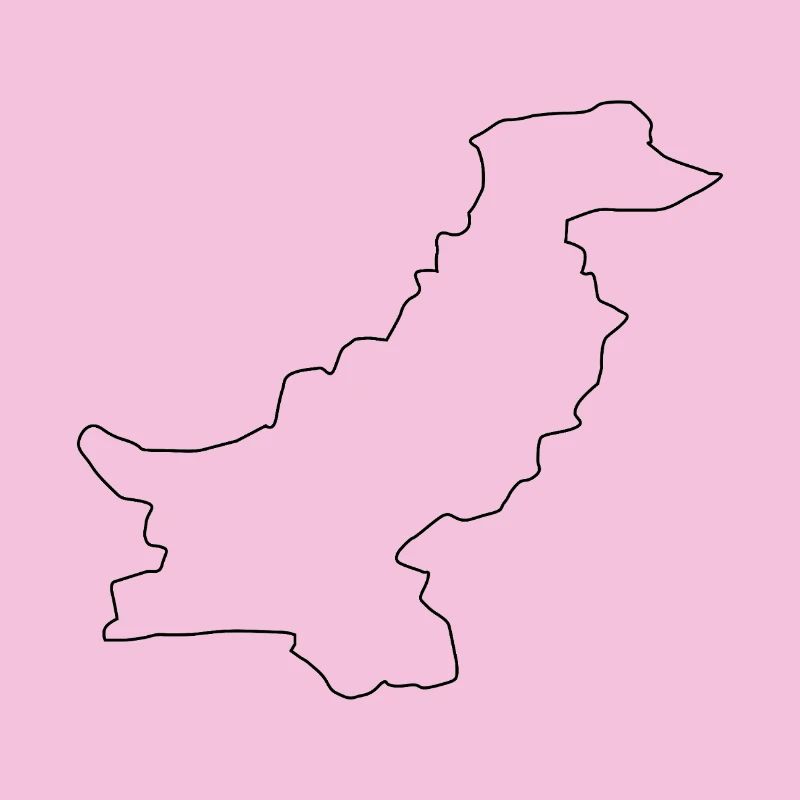 Pakistan map