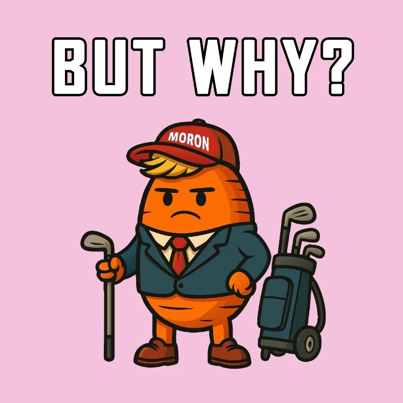 But Why Golf Mascot