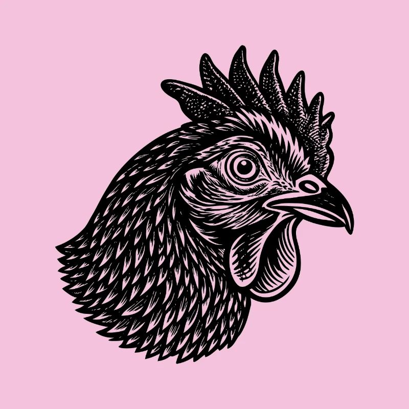 Chicken head