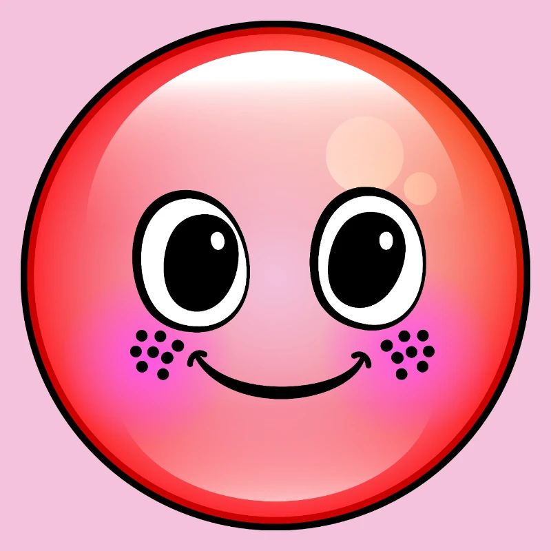Cute Red Bubble
